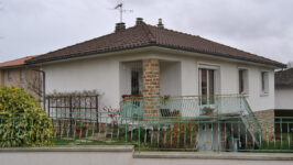 Maison individuelle avant travaux d'isolation par l'extérieur