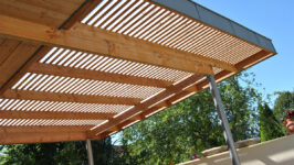 Pergola claire voie­